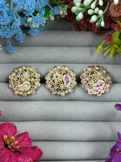 Tanisha Premium Chorski Ring (Adjustable)