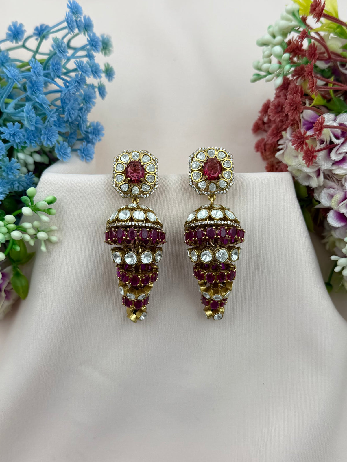 Varsha Premium Victorian Jhumka