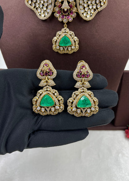 Pakhi Jaipuri Kundan Choker Necklace