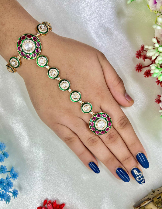 Suhani Moissanite Premium Hath Panja (One pis)