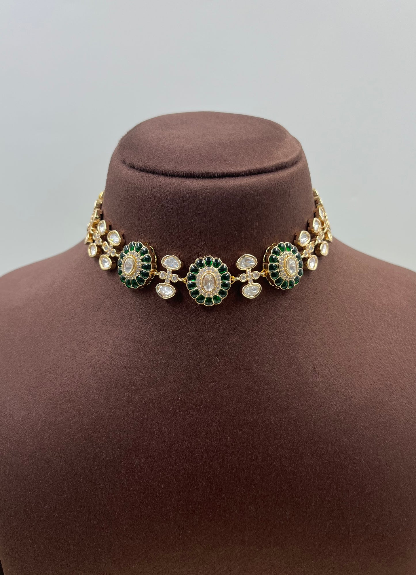 Zara Moissanite Choker Necklace