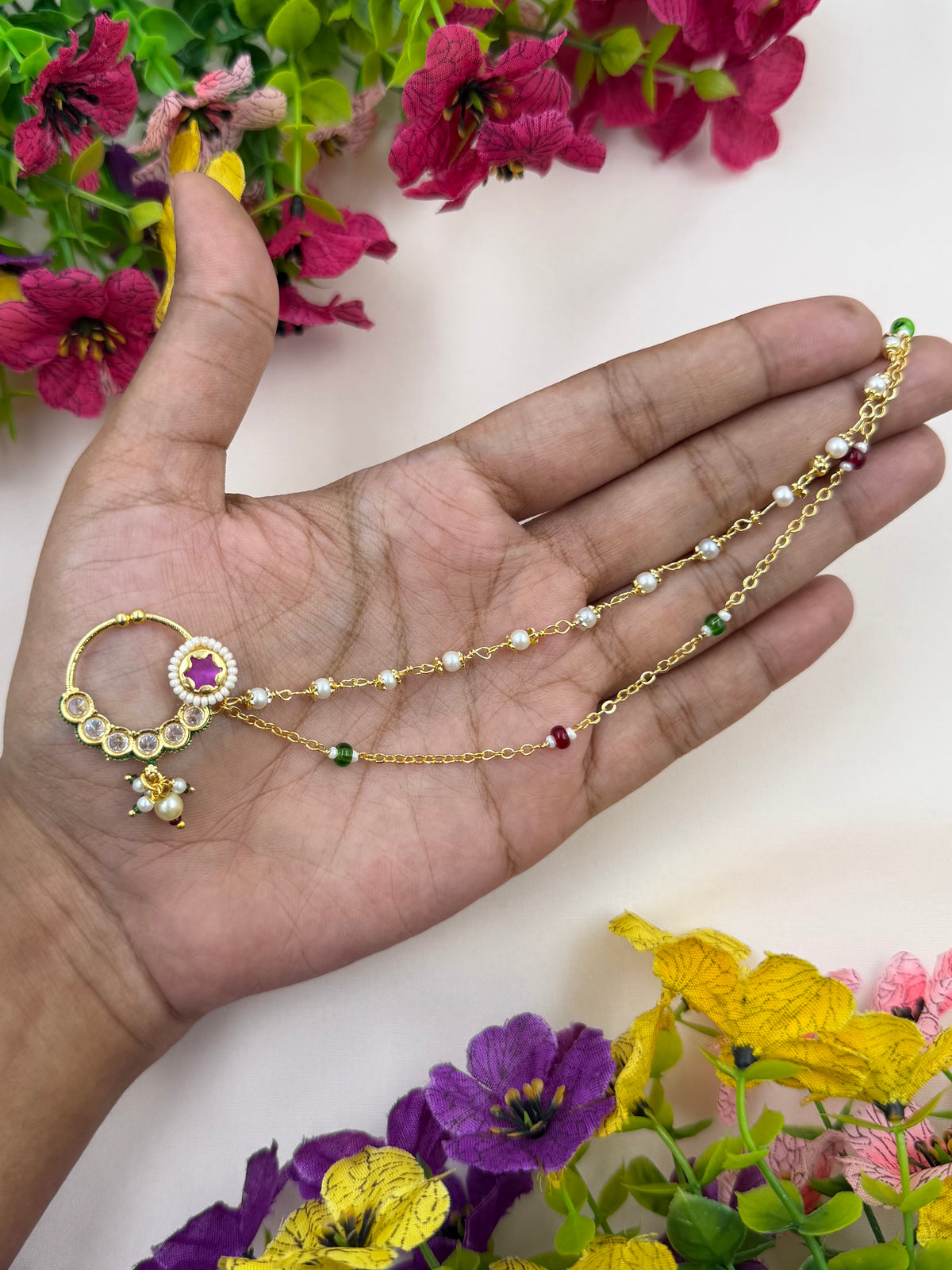 Prerna Traditional Indian Nose Ring