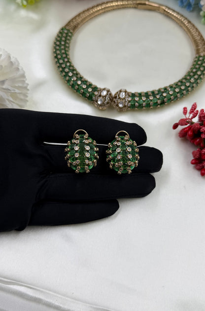Neelima Jaipuri Kundan Necklace Set