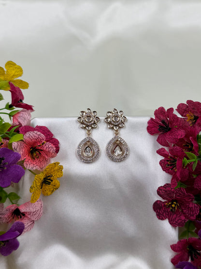 Melina Moissanite Earring