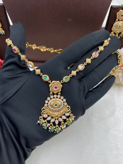 Gulki Heritage Semi Long Necklace