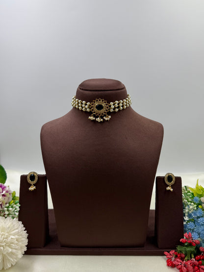 Ambika Victorian Traditional Choker