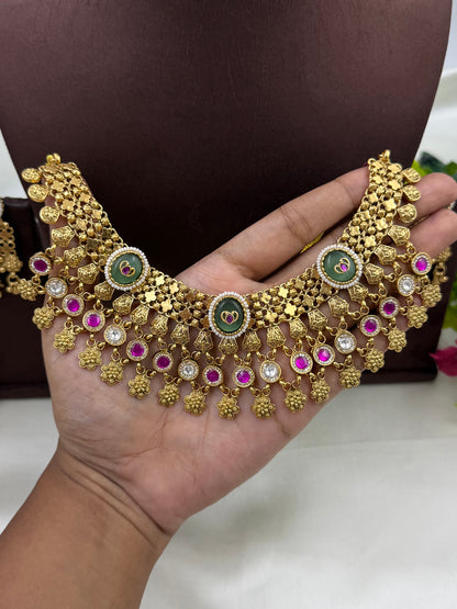 Priyal Heritage Chorski Necklace Set