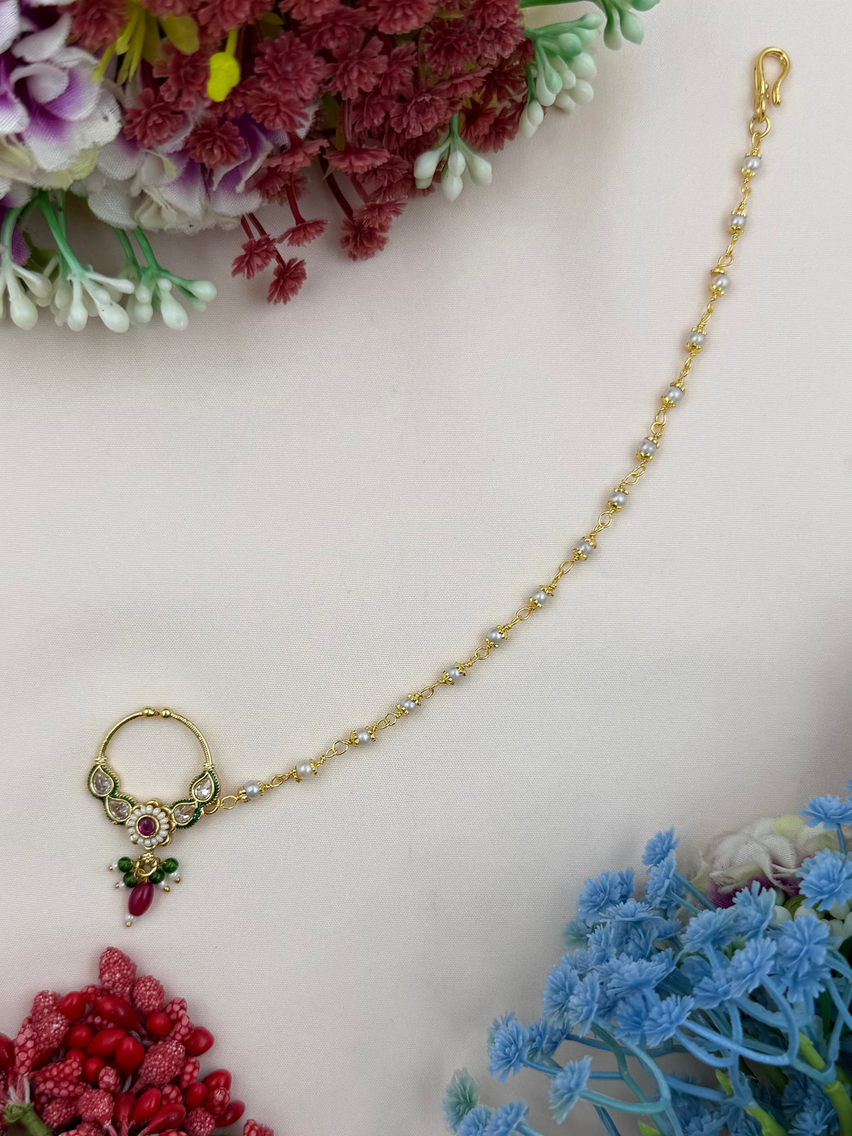Devyani Traditional Indian Nose Ring