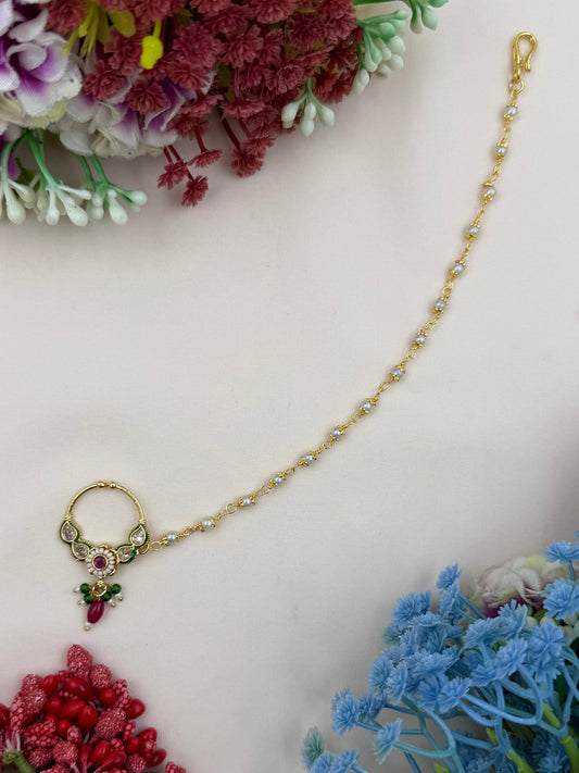Devyani Traditional Indian Nose Ring