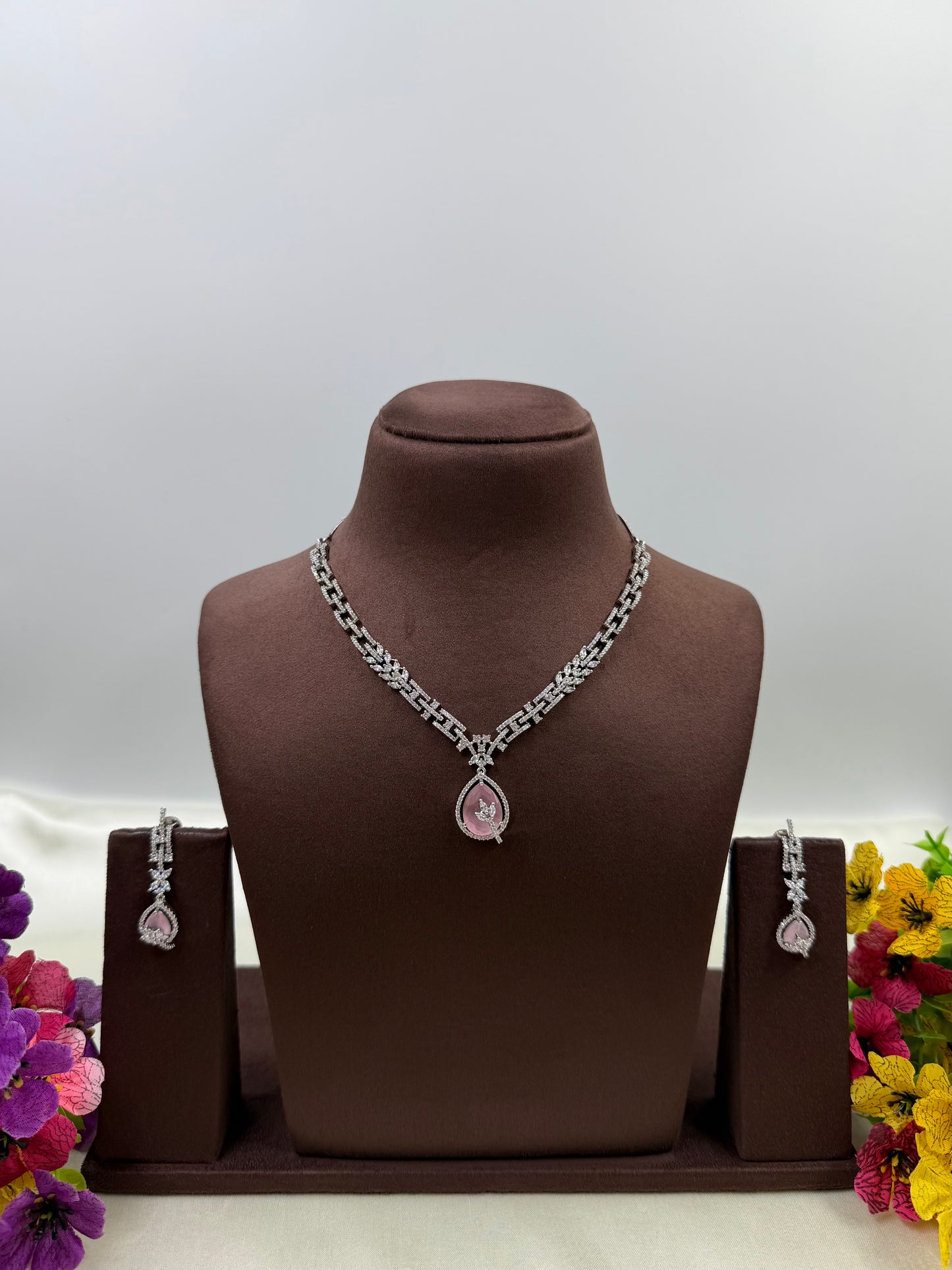 Aileen American Diamond Necklace