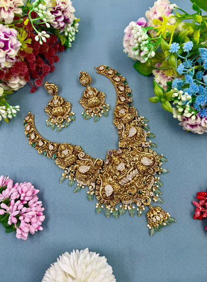 Namita South Indian Temple Necklace Set