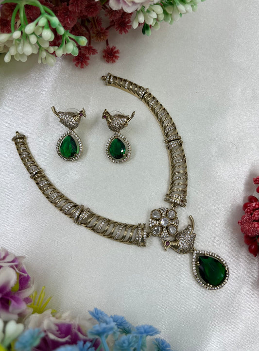 Malini Victorian Traditional Necklace