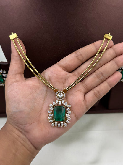 Tejasvi Victorian Delicate Necklace Set