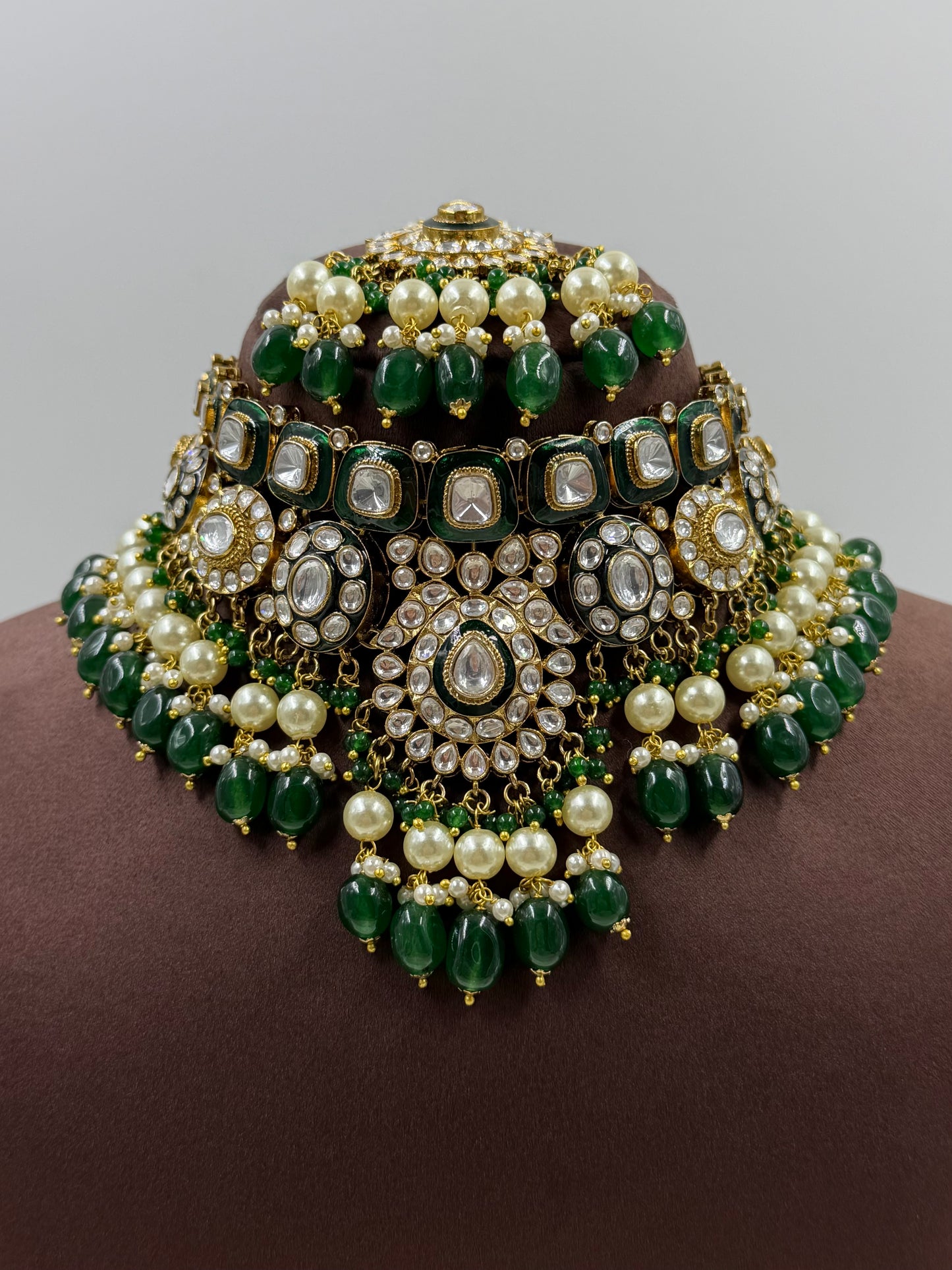 Seema Polki Kundan Choker Necklace Set