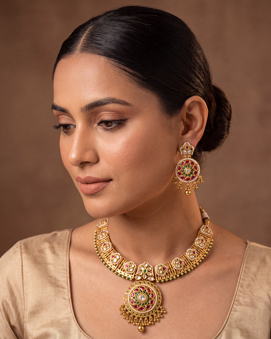 Ruchika Heritage Premium Necklace Set