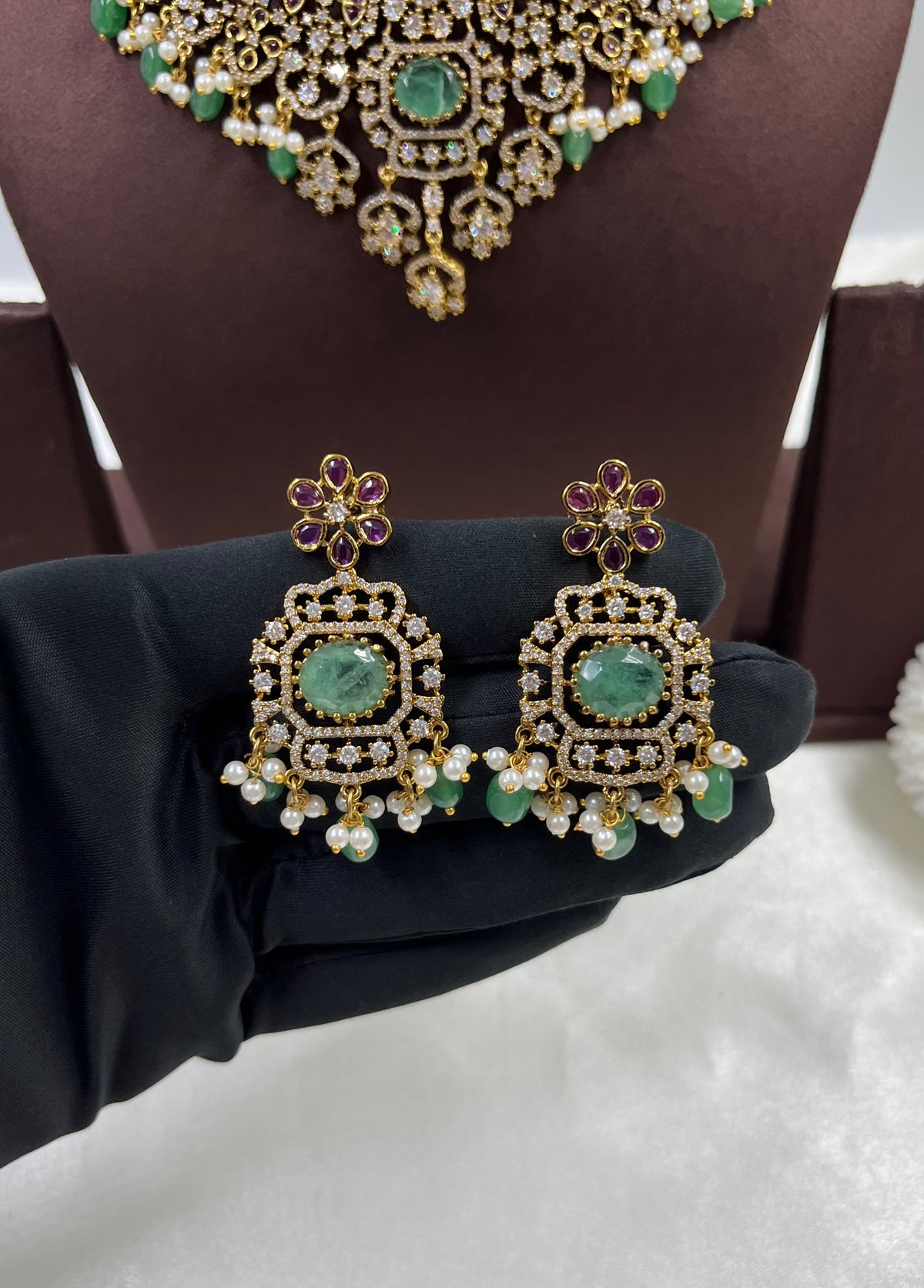 Varsha Victorian Premium Necklace