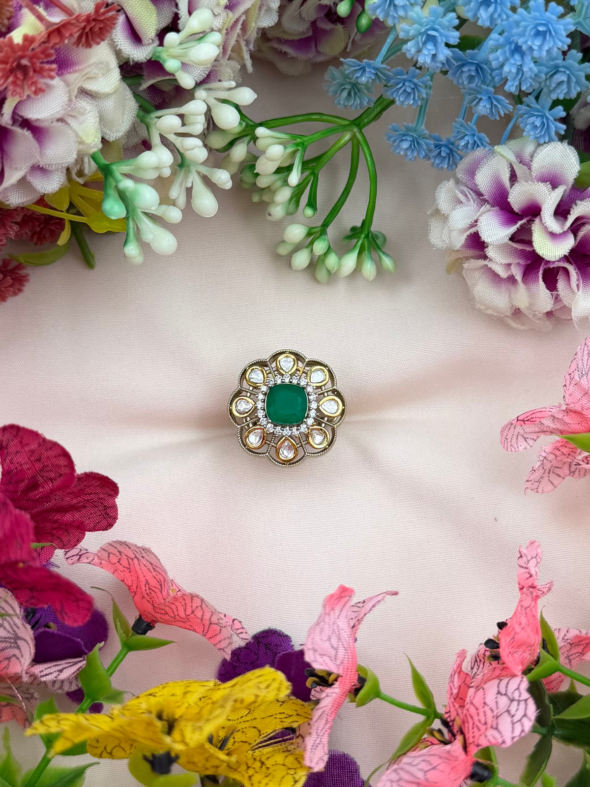 Vidhi Victorian Ring (Adjustable)