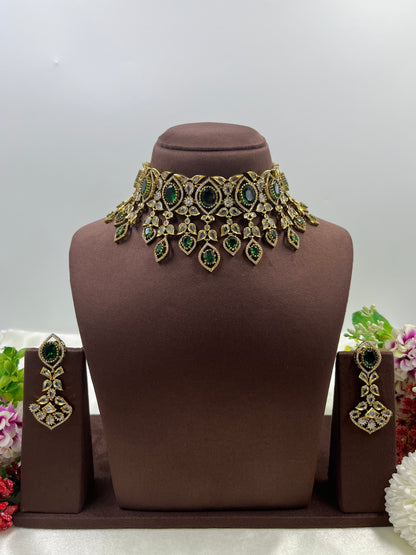 Vaishnavi Victorian Choker Necklace
