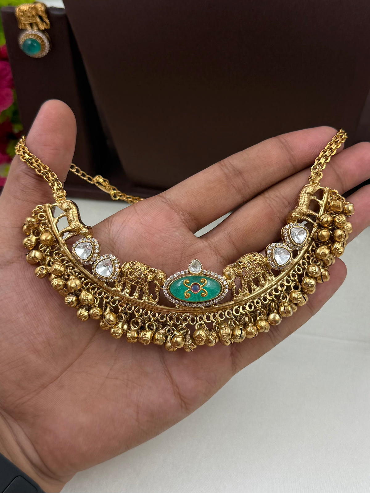 Pallavi South Indian Necklace Set