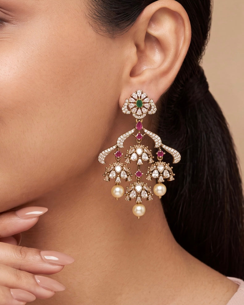 Harshita Victorian Premium Earring