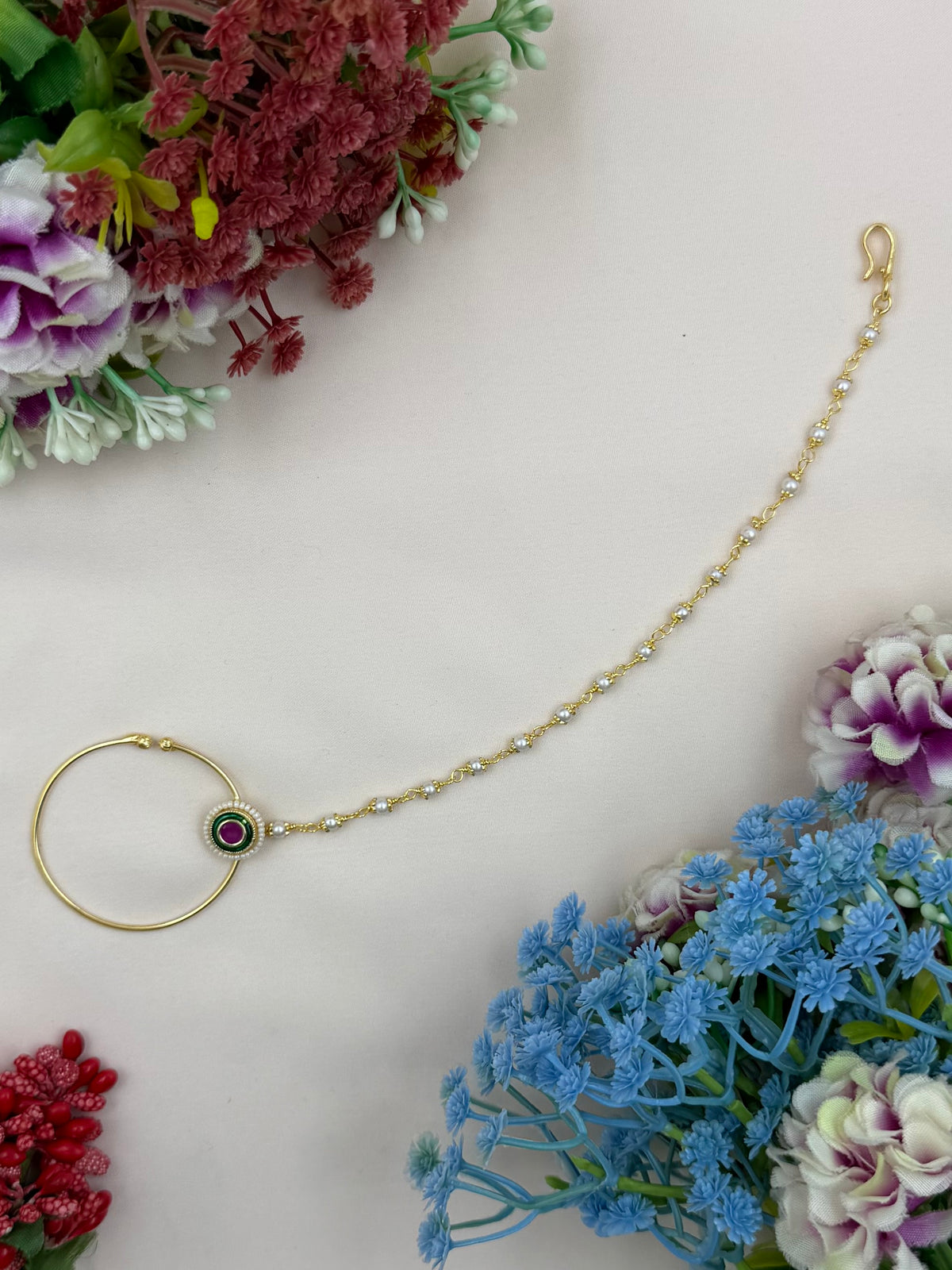 Devaki Traditional Indian Nose Ring