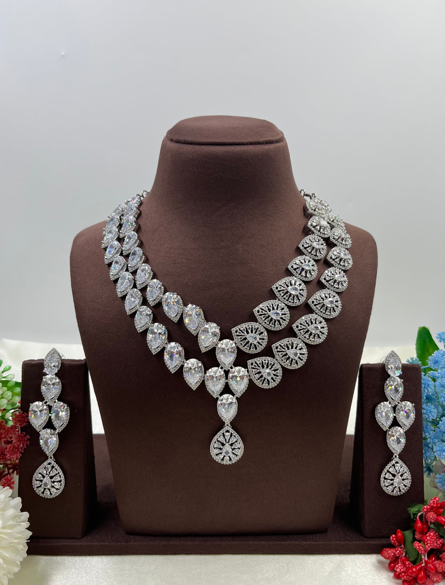 Tara American Diamond Necklace