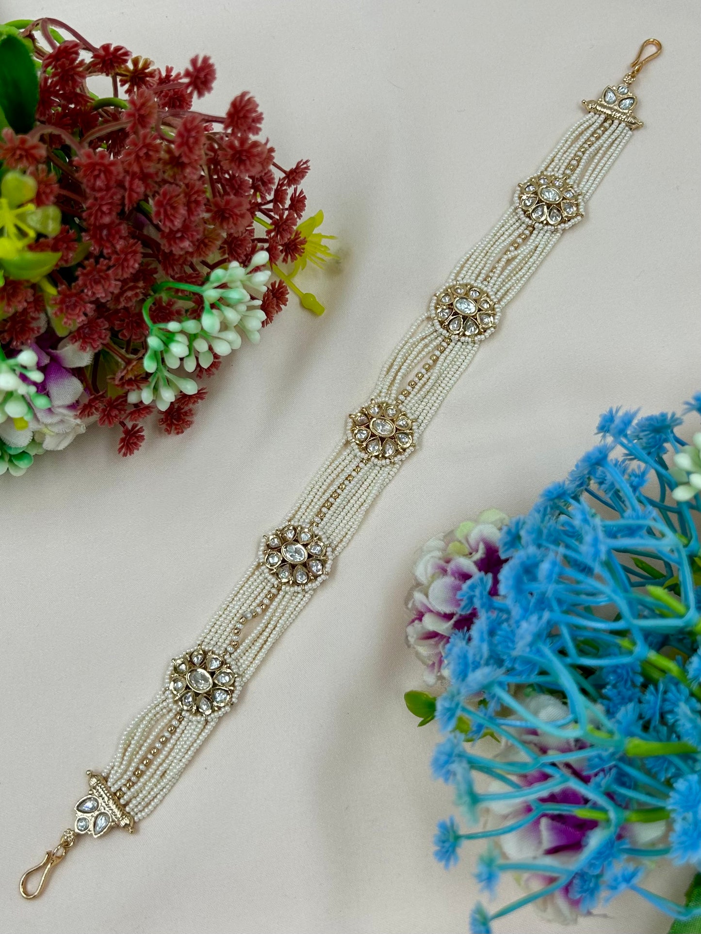 Prapti Moissanite Sheesh Patti