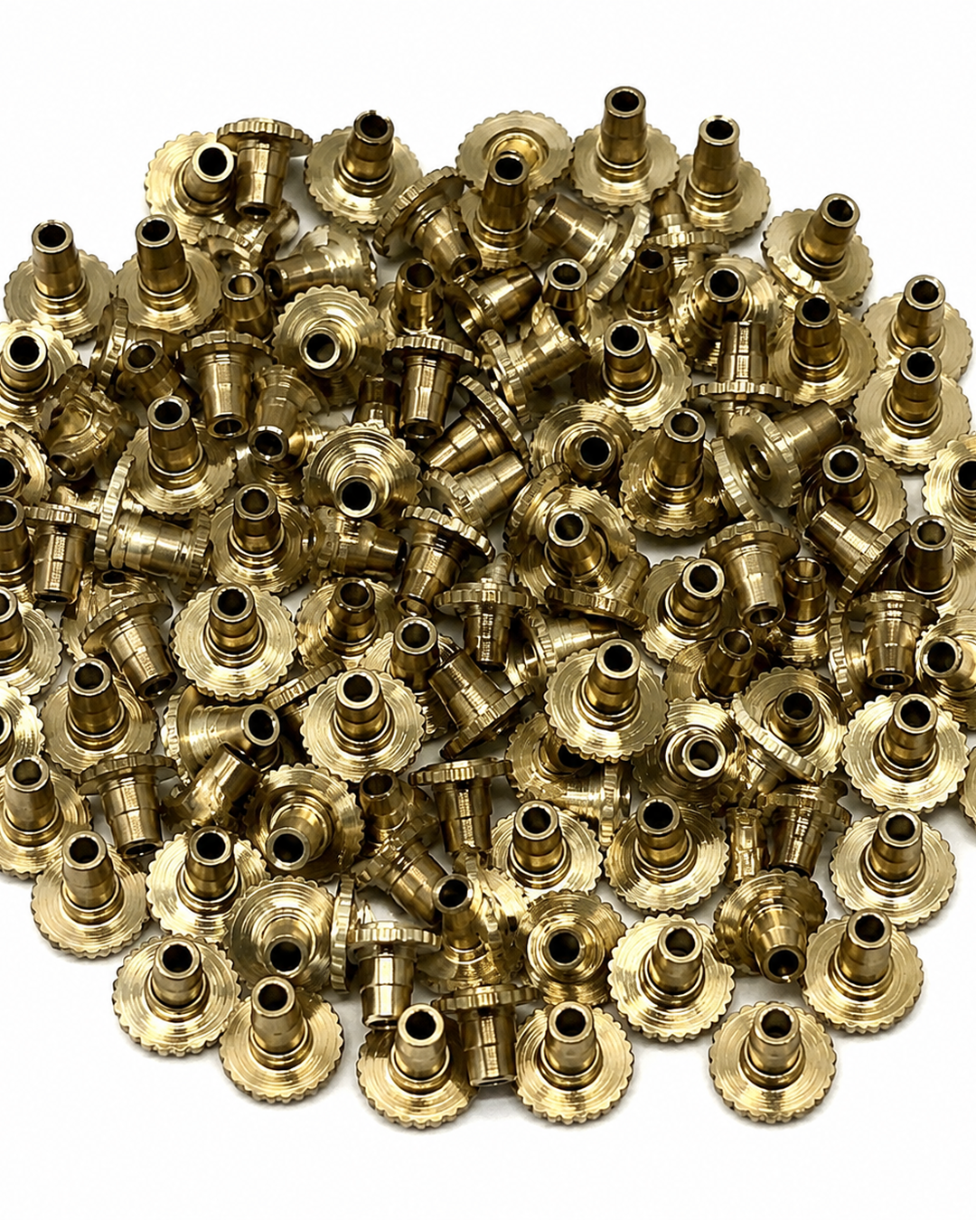 Premium Brass Earring Back Stopper Grip Studs 20 Pcs