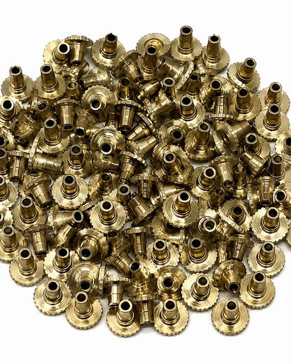 Premium Brass Earring Back Stopper Grip Studs 20 Pcs