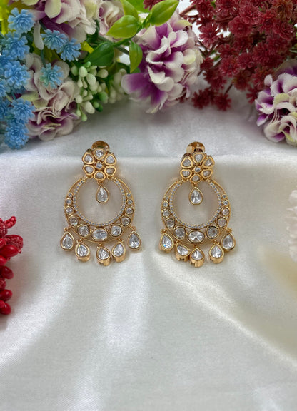 Zoey Moissanite Earing