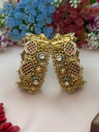Sanjana Chorski Heritage Bangles (Openable)