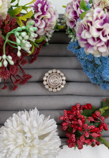 Suruchi Moissanite Ring (Adjustable)