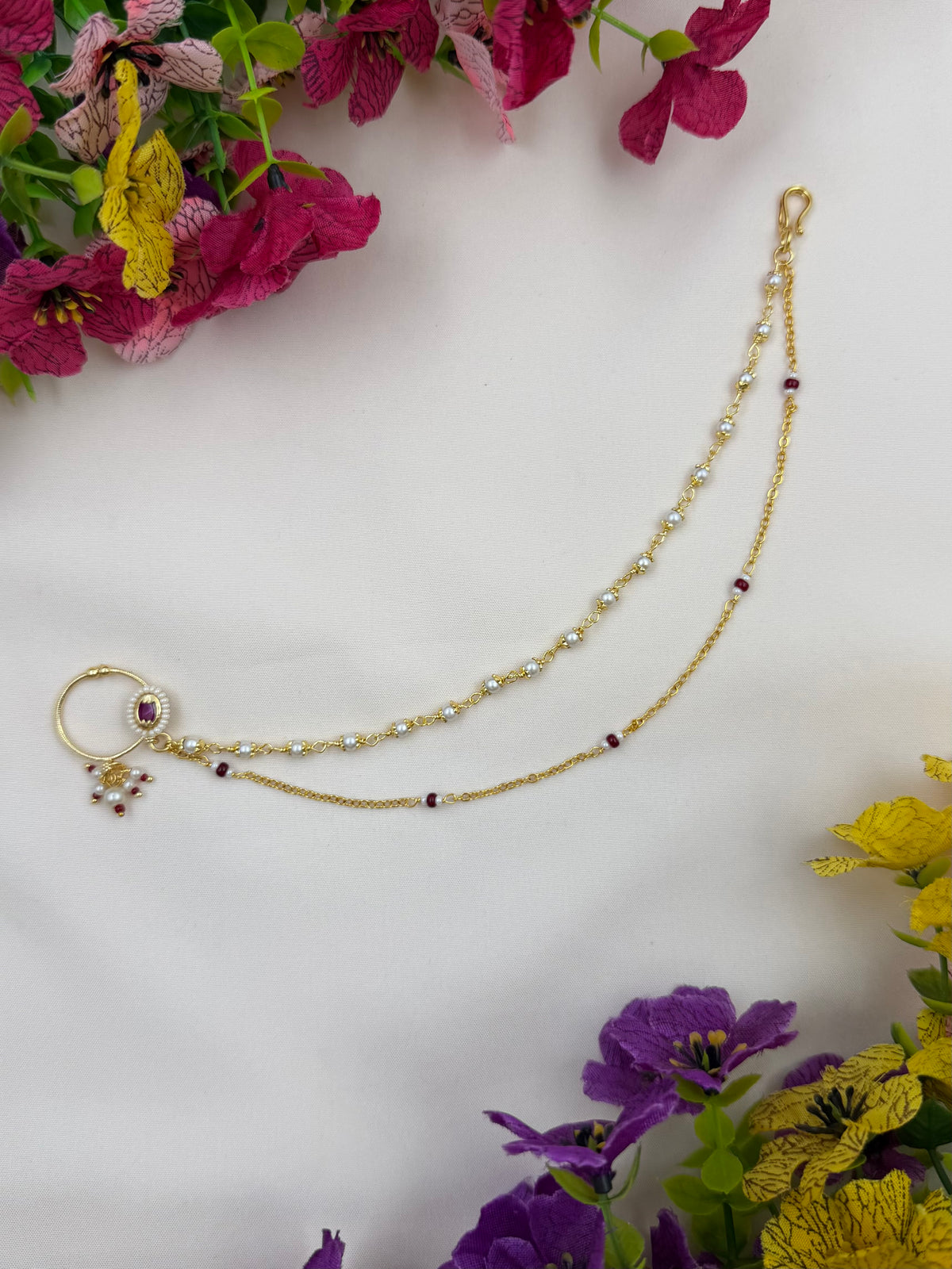 Misty Traditional Indian Nose Ring