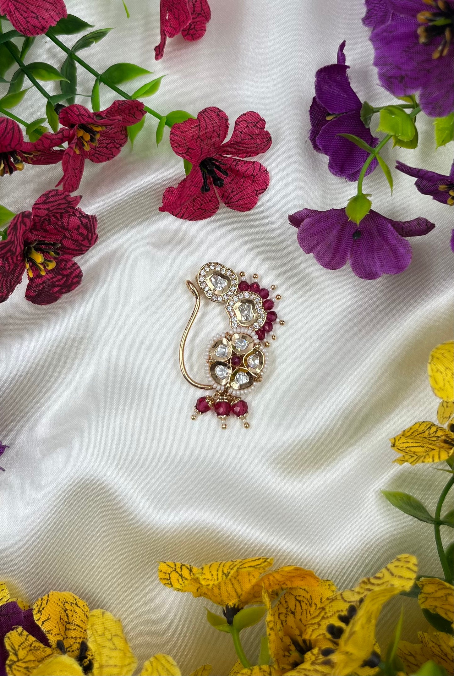 Sravani Moissanite Nose ring