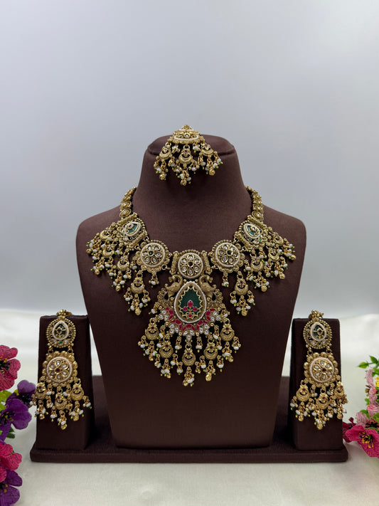 Chhaya Heritage Semi Bridal Set