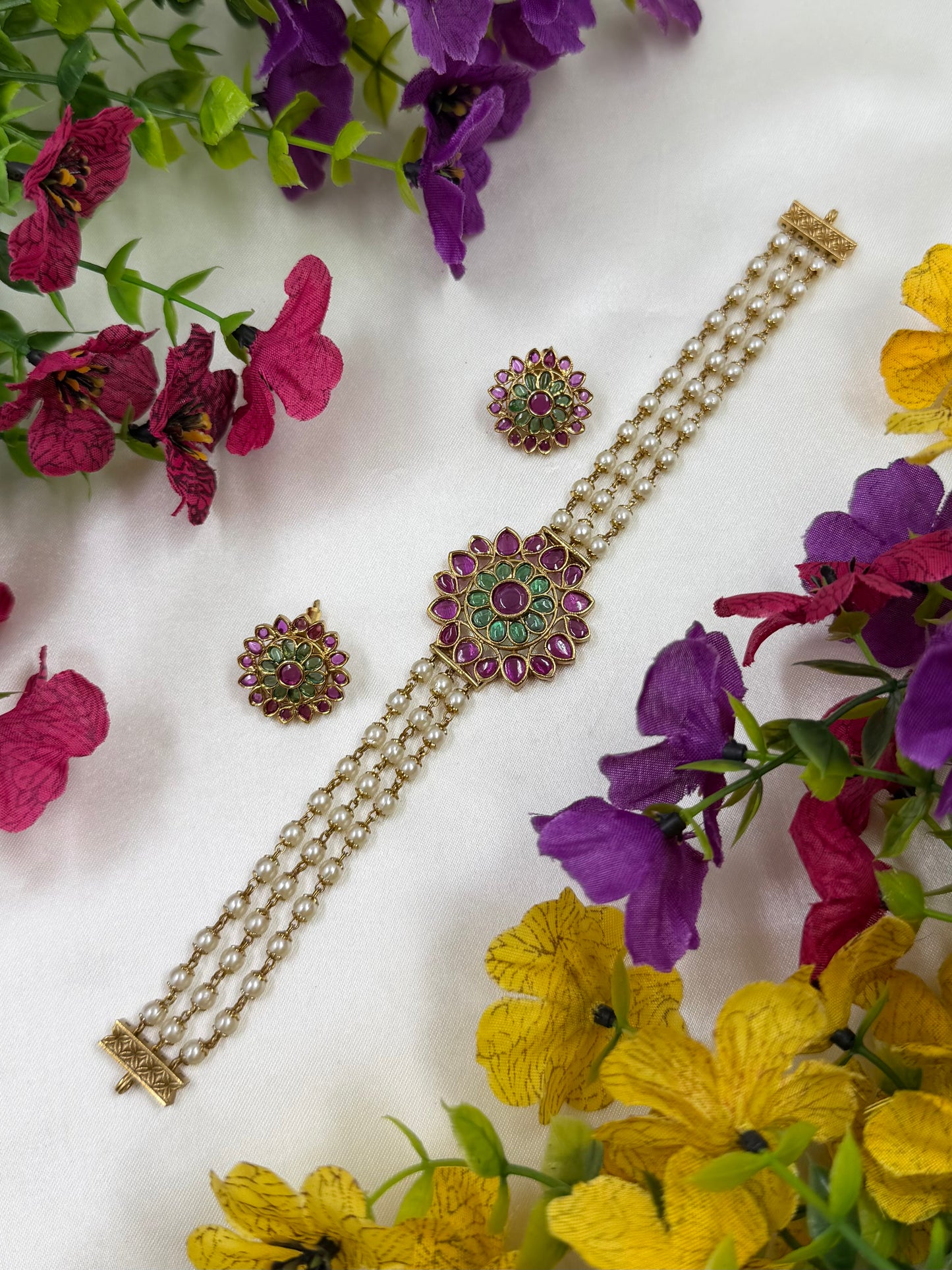 Janaki Victorian Traditional Choker Necklace