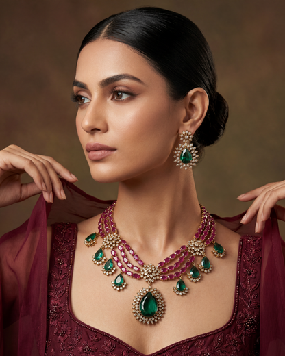 Sayali Victorian Premium Necklace
