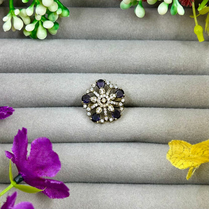 Ruchi Victorian Ring (Adjustable)