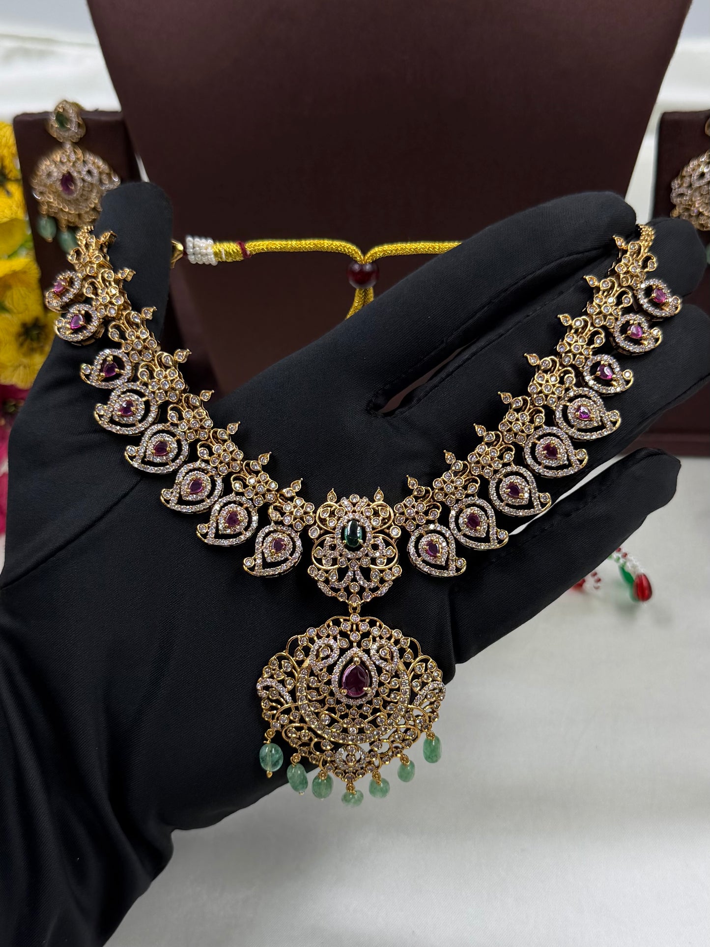 Nisha Victorian Traditional Necklace