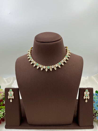 Sunset Blossom Premium Moissanite Necklace