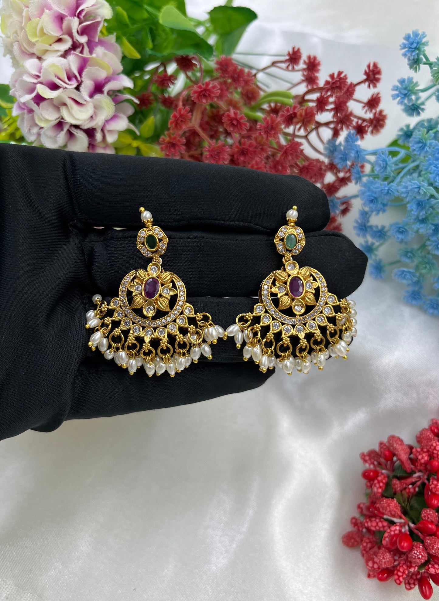 Sita Brass Earing