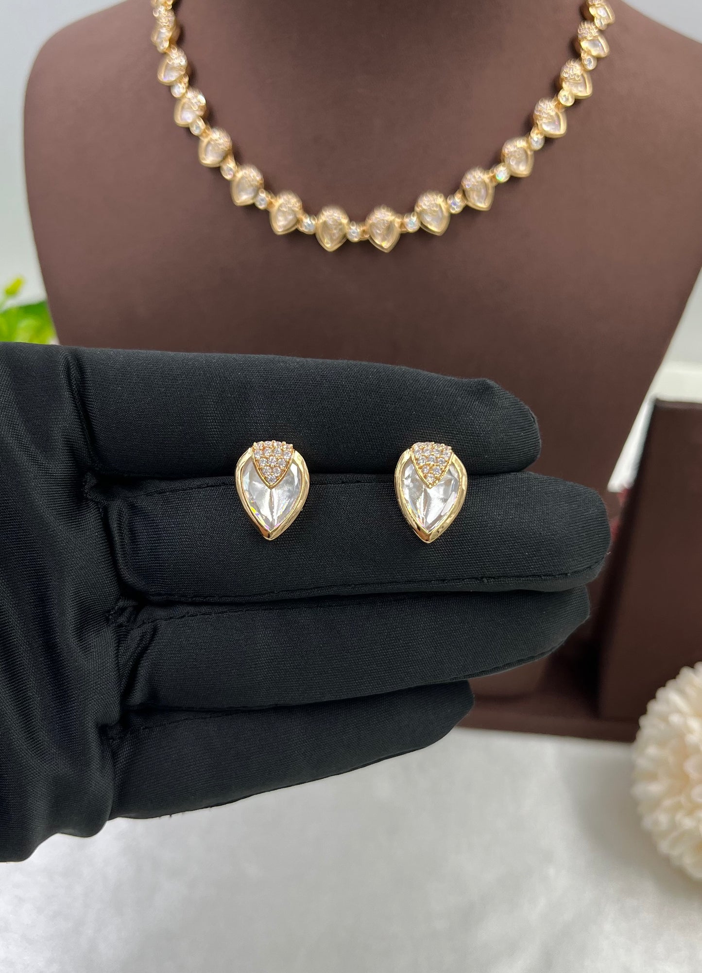 Aarvi Moissanite Necklace