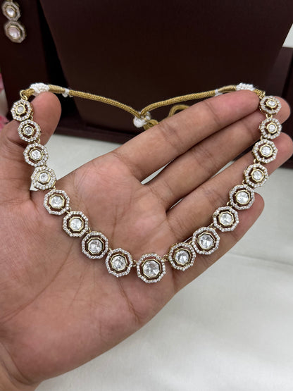 Ritu Premium Victorian Delicate Necklace Set