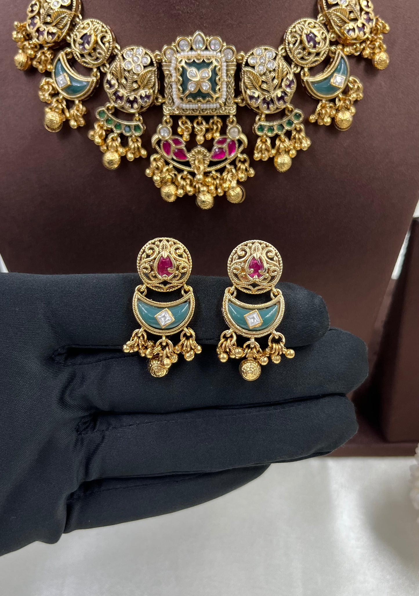 Ruchi Heritage Brass Necklace