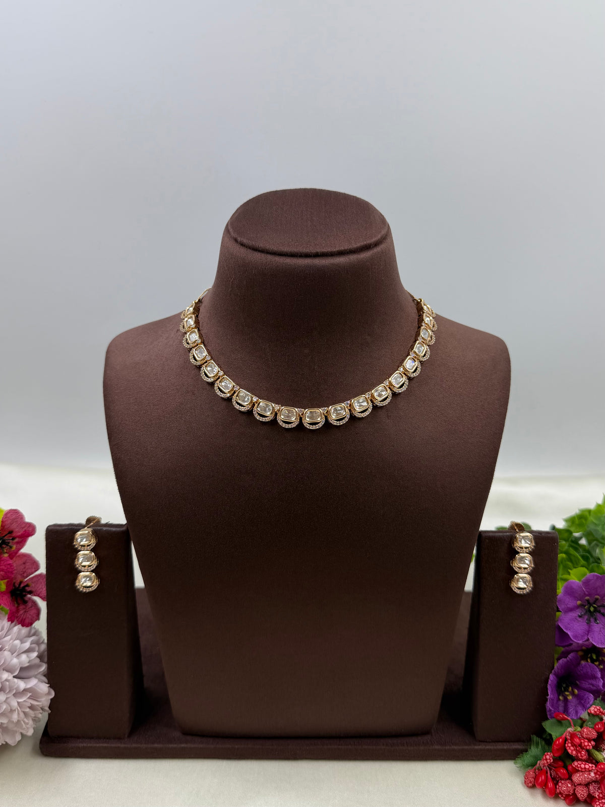 Manasi Moissanite Delicate Necklace