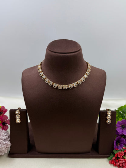 Manasi Moissanite Delicate Necklace