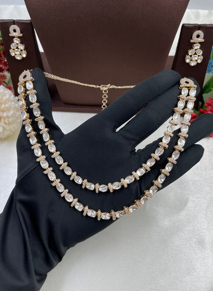 Kashvi Moissanite Necklace