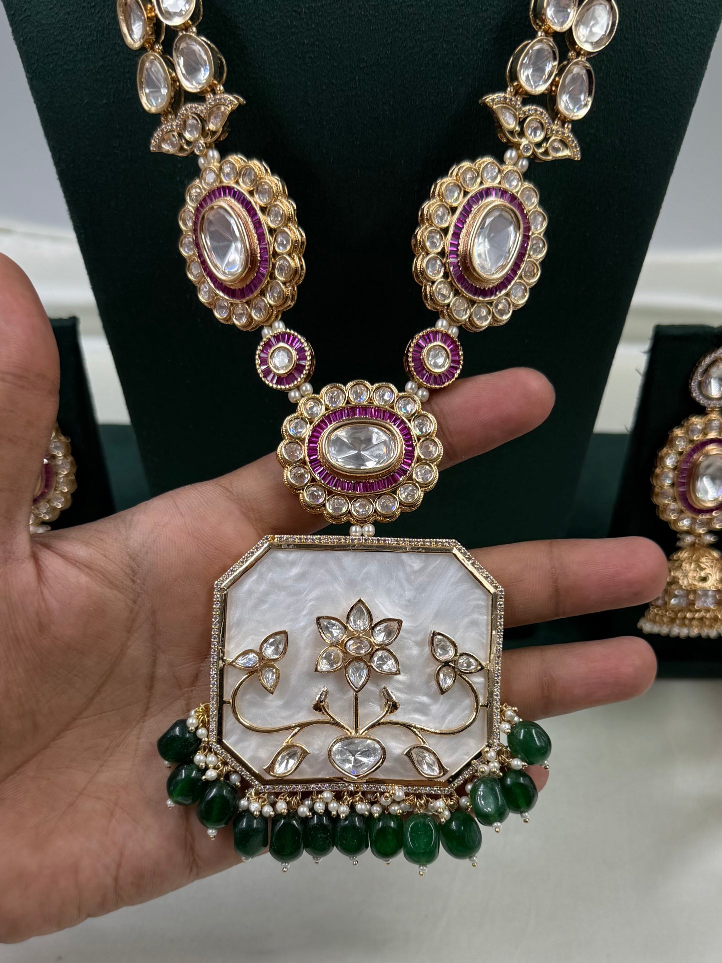 Siddhi Moissanite Long Necklace