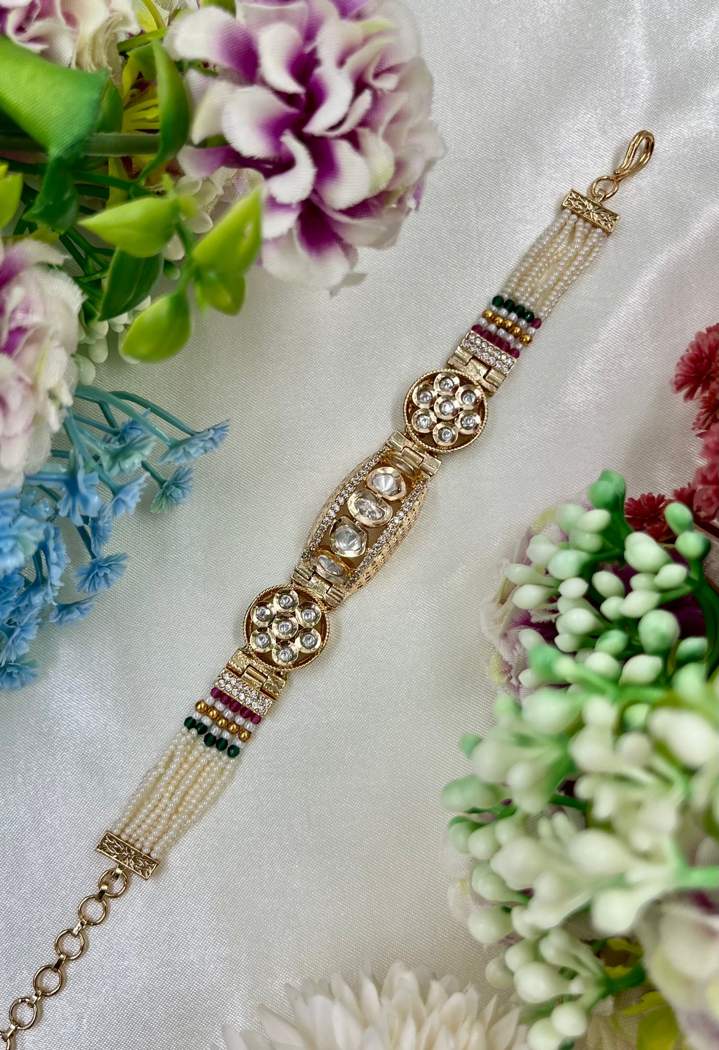 Sanjana Premium Moissanite Bracelet