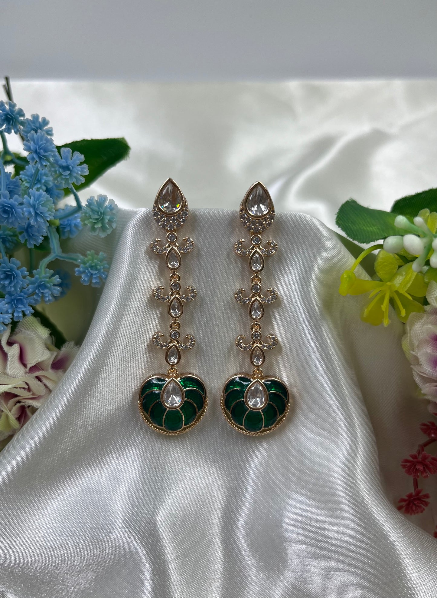 Kajol Moissanite Earing